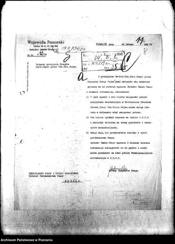 Obraz 12 z jednostki "Opieka nad inwalidami sprawy ogólne"