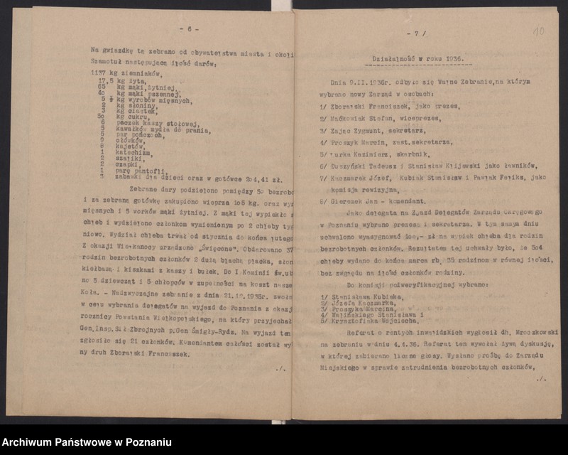 Obraz 13 z jednostki "Szamotuły - akta koła."