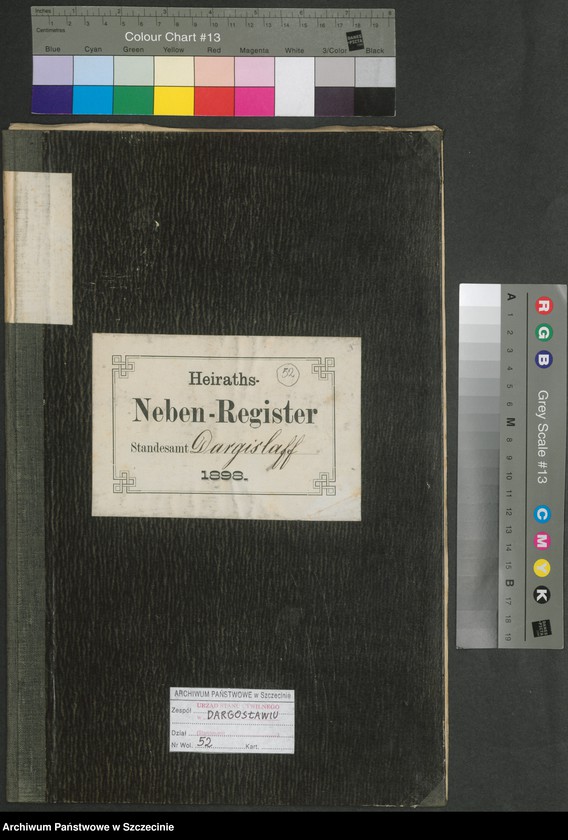 Obraz 2 z jednostki "Heiraths-Register (Neben-Register)"