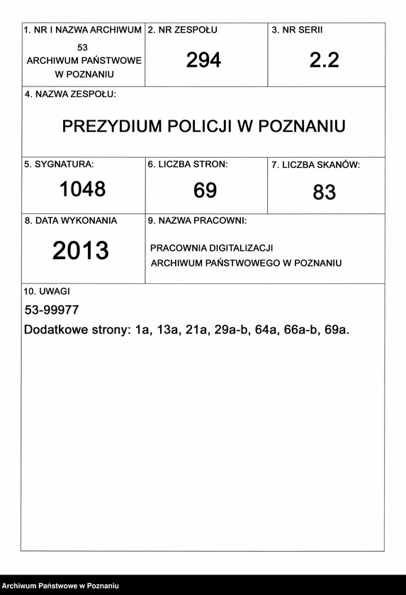 Obraz 1 z jednostki "A. betr. Alexander Raczyński"