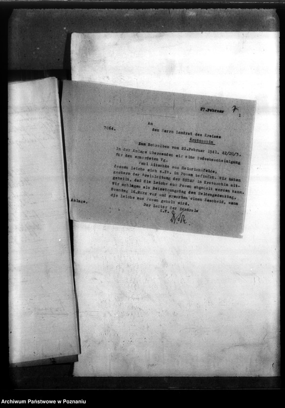 Obraz 11 z jednostki "Paul Litschke aus Heinrichsfeld, Kreis Krotoschin (Krotoszyn)"