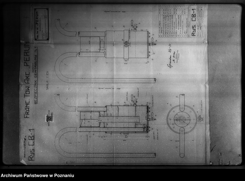 image.from.unit.number "/Francuskie Towarzystwo Akcyjne "Perun" Wytwórnia Acetylenu "Progaz" rysunki techniczne bezpieczników wodnych/"