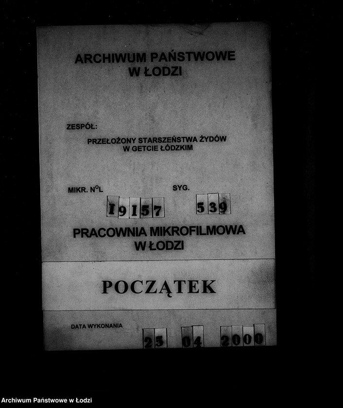 Obraz 1 z jednostki "Schneider-Abteilung, Halbegasse 12 [Zasiłki chorobowe dla pracowników wydziału, listy pracowników, zaświadczenia lekarskie]"