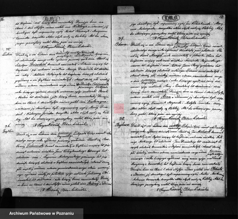 Obraz 10 z jednostki "Duplikat urodzonych, zaślubionych i zmarłych"