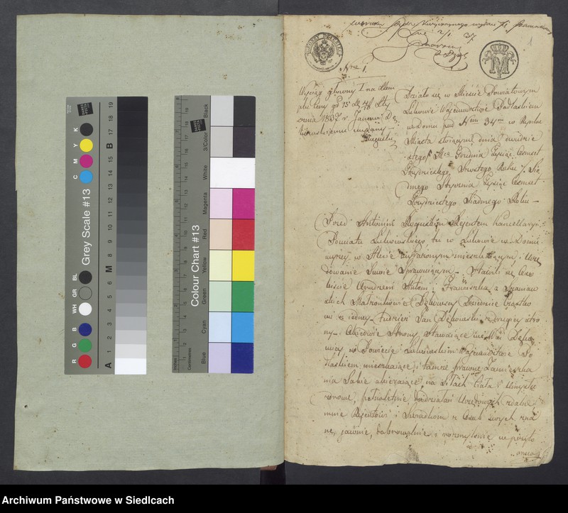 Obraz 4 z jednostki "Akta dobrej woli przez Antoniego Roguskiego Rejenta Powiatu Łukowskiego przyjęte w roku 1837 [akta notarialne od nr 1 do nr 211]"