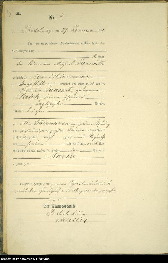 image.from.unit.number "Geburts-Haupt-Register Nr 1 - 99"