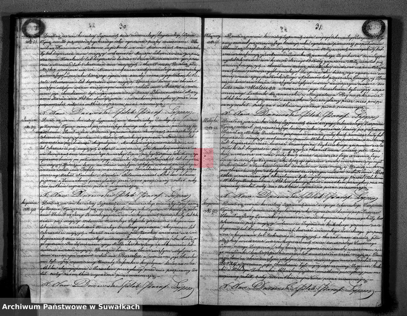 image.from.unit.number "Duplikat aktów urodzenia małżeństw zejscia Parafii Lejpuny R. 1853"