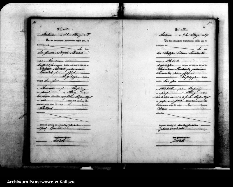 Obraz 16 z jednostki "[Księga urodzeń]"