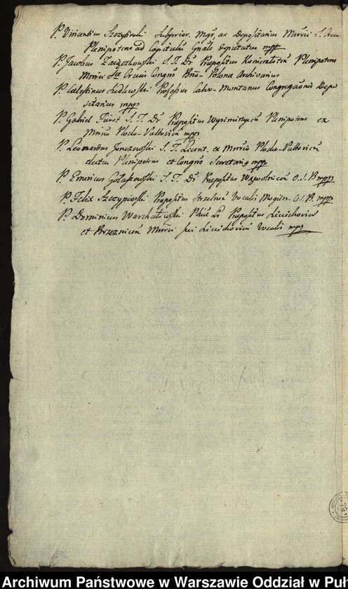 image.from.unit.number "Sprawy Kongregacji, kontakty z innymi klasztorami"