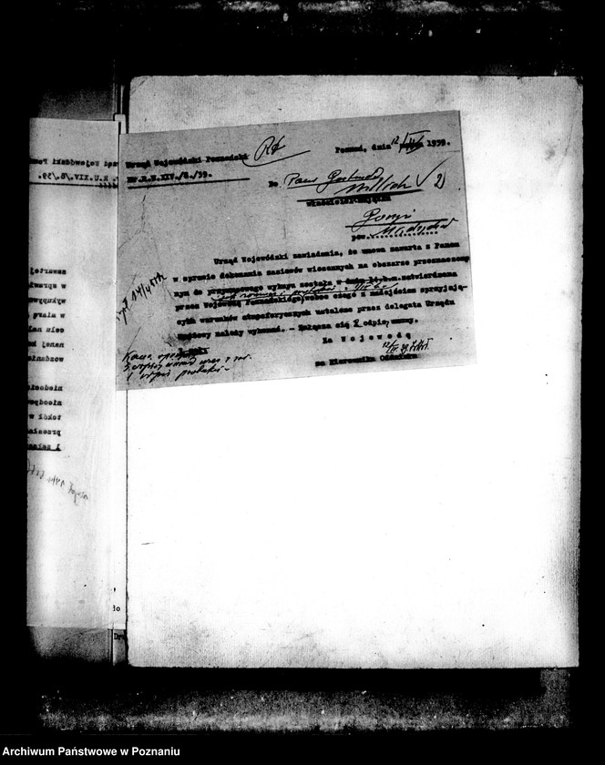 Obraz 6 z jednostki "Sprawy administracji przejściowej majątku Gorzyń powiatu międzychodzkiego"