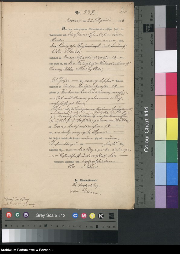 Obraz 4 z jednostki "Księga zgonów t. II"