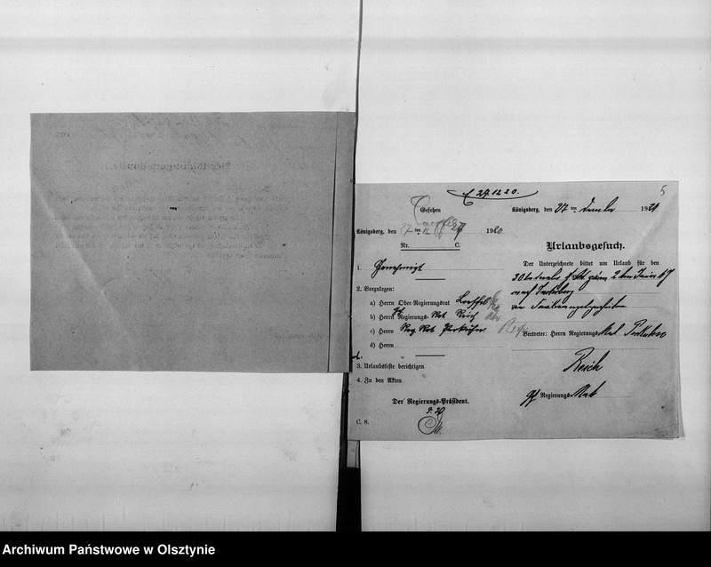 image.from.unit.number "Personal-Akten für den Geheimen Regierungs-Rat Reich [Gustav Friedrich Albert]"