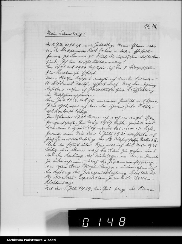 Obraz 18 z jednostki "Ausgeschiedene Angestellte. Lit.A-D"