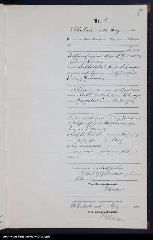 image.from.unit.number "Sterbe-Neben-Register Nr 1 - 47"