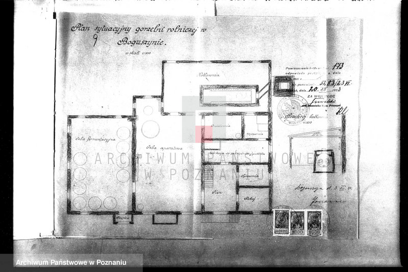 Obraz 15 z jednostki "Majętność Boguszyn pow. jarociński nr fabr. kotła 1231 nr woj. kotła 6119"