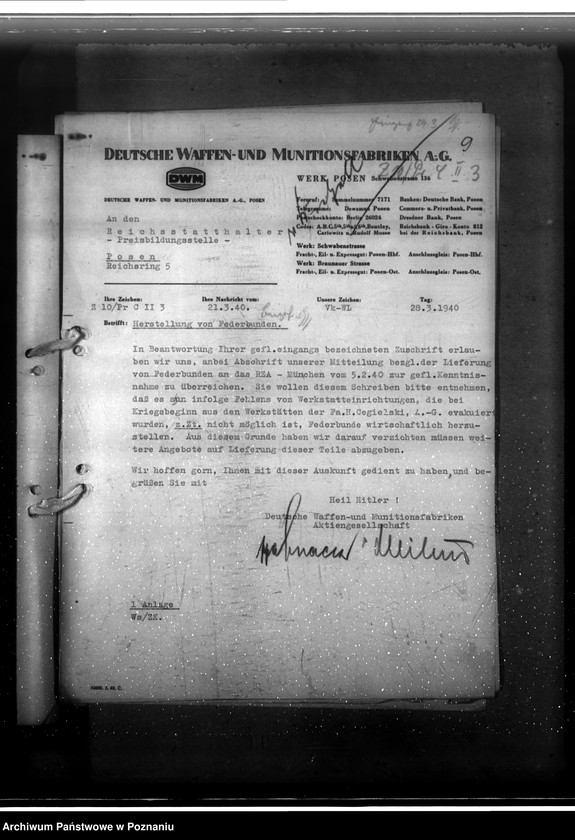 Obraz 13 z jednostki "Metallwirtschaft. Preisbildung der Maschinen"