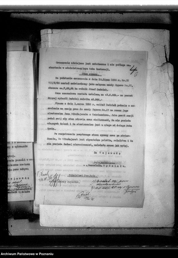 Obraz 10 z jednostki "Postępowanie techniczne przy parcelacji majątku Pępowo powiatu gostyńskiego"