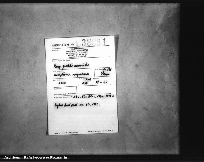 Obraz 2 z jednostki "Inscriptiones, resignationes [protocollon]"