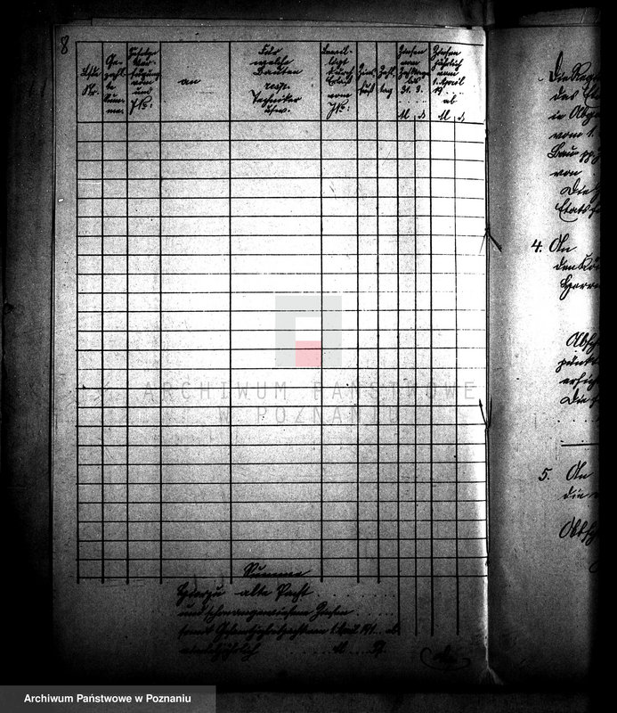 Obraz 12 z jednostki "Kontrakt dzierżawny majątku państwowego Szamotuły-Zamek"