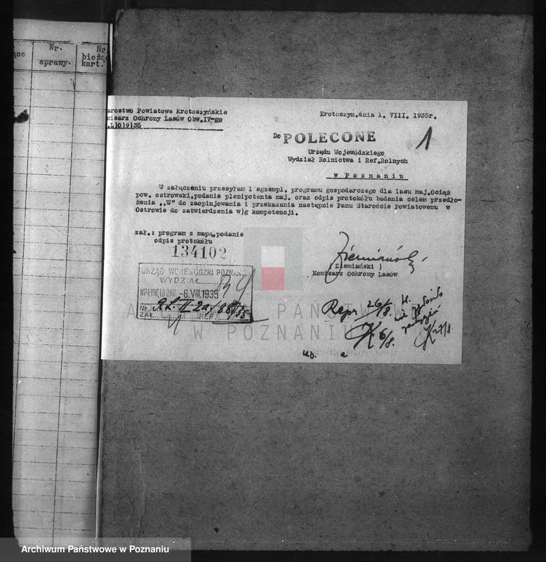 image.from.unit.number "Las majątku Ociąż powiat ostrowski"
