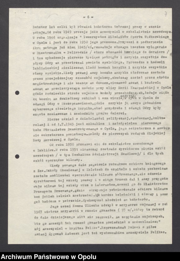 image.from.unit.number "Feliks Adela "Typ bohatera opolskiej młodzieży""