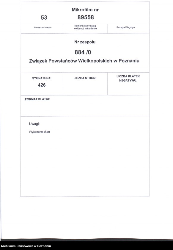 Obraz 2 z jednostki "1 pułk Strzelców /powstańczy/ w Poznaniu na Placu Wolności w czasie przeglądu i defilady."