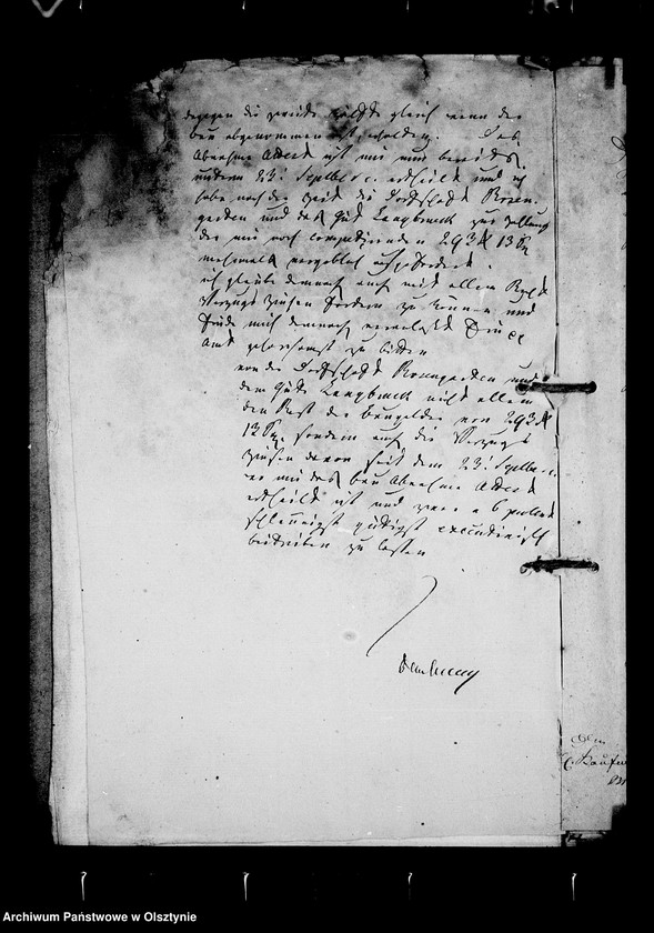 image.from.unit.number "/Prozess- Akten in Sachen des Kaufmanns Dembowski in Angerburg gegen den Gf. Lehndorff u. Genossen wegen Nichterfüllung des Kontrakts/"