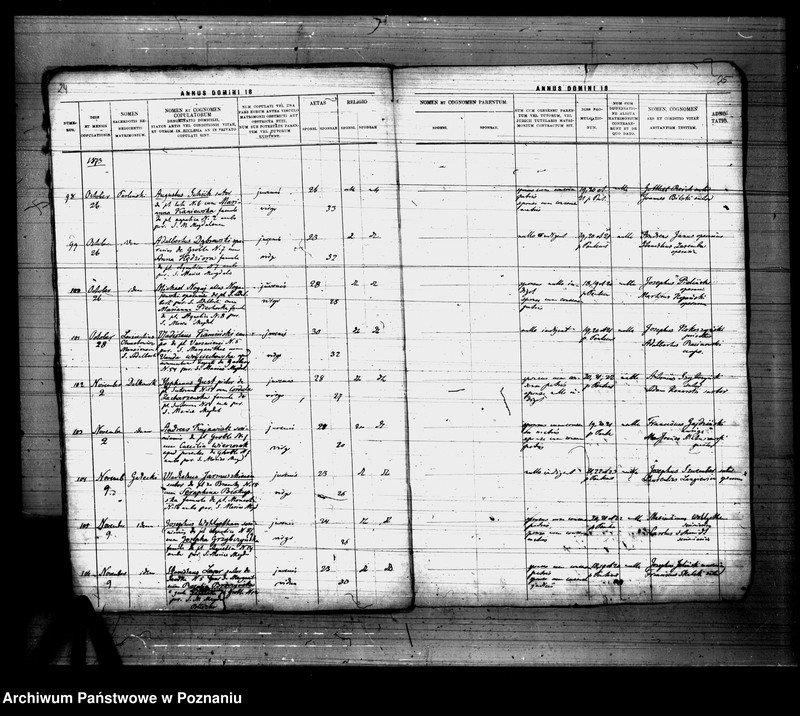 Obraz 13 z jednostki "Księga małżeństw"