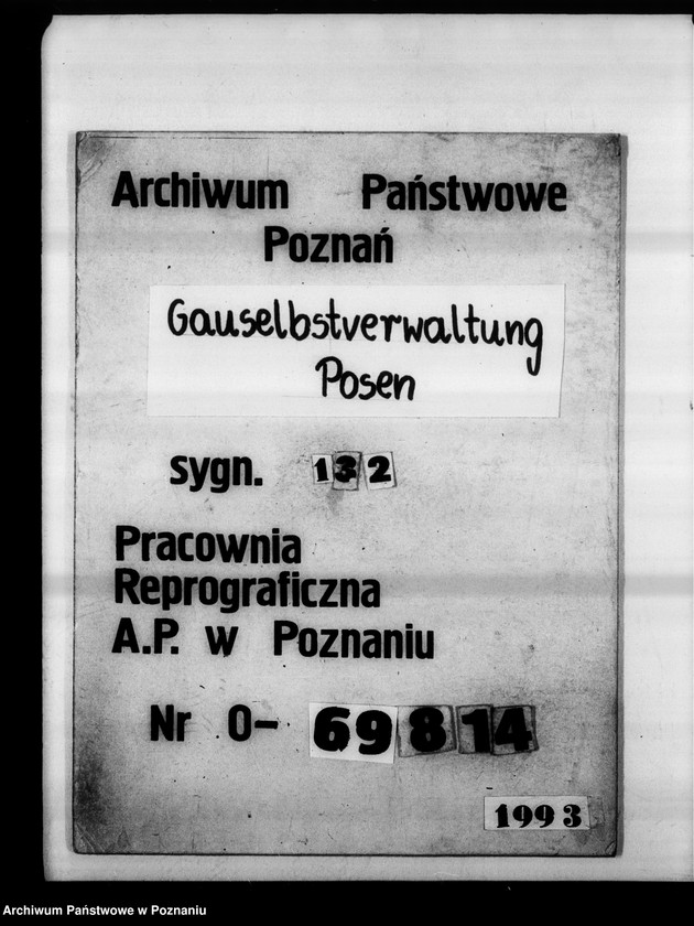 Obraz 1 z jednostki "Vorbereitung des Wohnungsbauprogrammes nach dem Kriege. Feststellung des Wohnungsbedarfes."