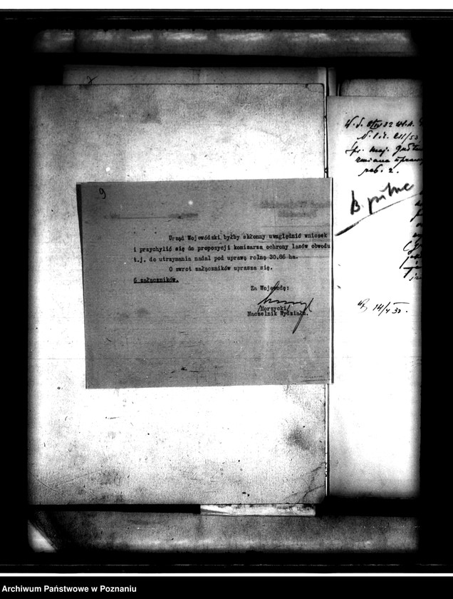 Obraz 13 z jednostki "/Majętność/ Gułtowy powiat średzki wyłączenie z art.4 i 5 ustawy o wykonaniu reformy rolnej/ w. Adolf Bniński"