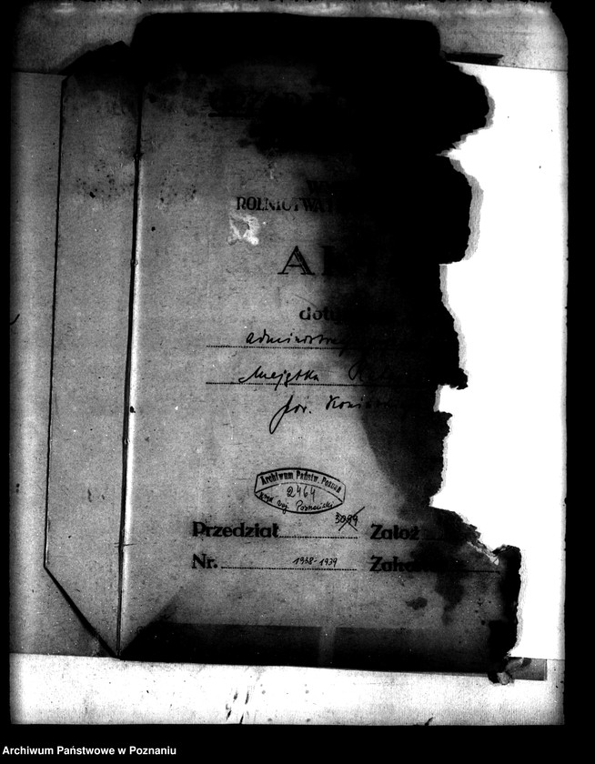 Obraz 4 z jednostki "Administracja przejściowa majątku Rataje powiatu konińskiego"