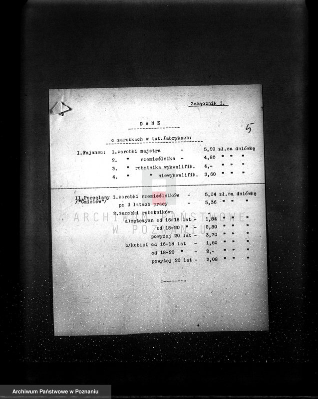 Obraz 9 z jednostki "Fabryka Fajansu w Chodzieży Zarząd Miejski"