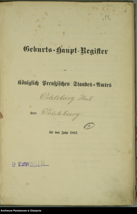 image.from.unit.number "Geburts-Haupt-Register Nr 1 - 106"