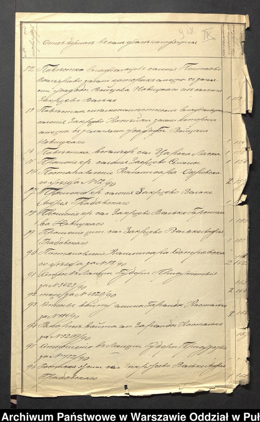 image.from.unit.number "O urządzaniu chłopów byłej rządowej wsi Zakrzewo-Słomy, Zakrzewo Wielkie, wchodzącej w skład prywatnej własności Zakrzewo podlegającej ziemianinem Teofilowi Gardockiemu i Feliksowi Zgliczewskiemu"