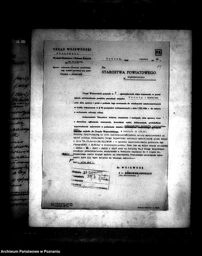 Obraz 15 z jednostki "Parcelacja majątku Prusim-Rozbitek powiatu międzychodzkiego"