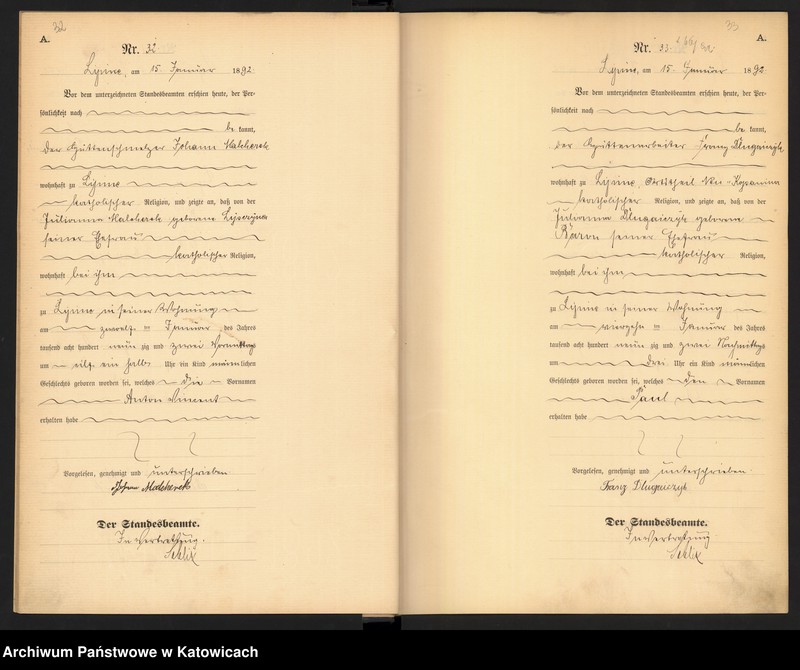 image.from.unit.number "Księga urodzeń T.1 nr 1-436"