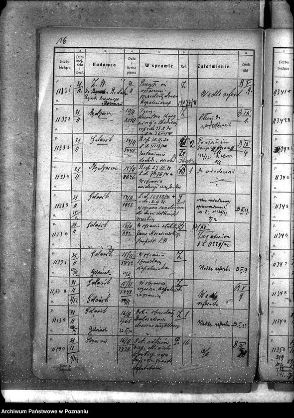 Obraz 20 z jednostki "Dziennik podawczy"