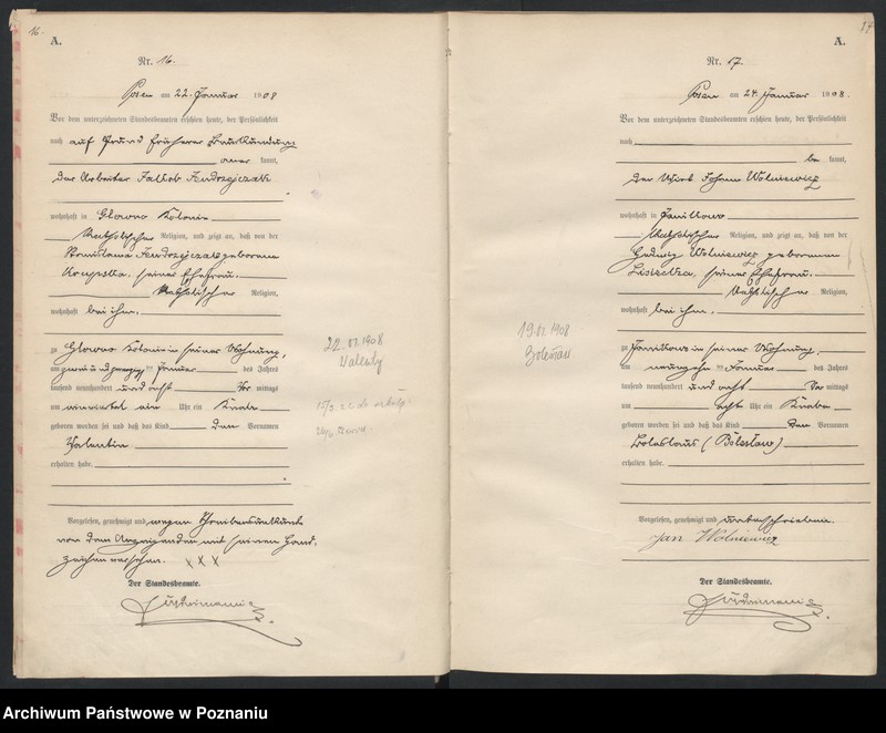 Obraz 11 z jednostki "Księga miejscowa urodzeń"