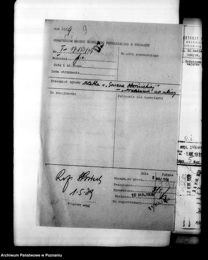 Obraz 13 z jednostki "Inspektorat Szkolny- Oborniki"