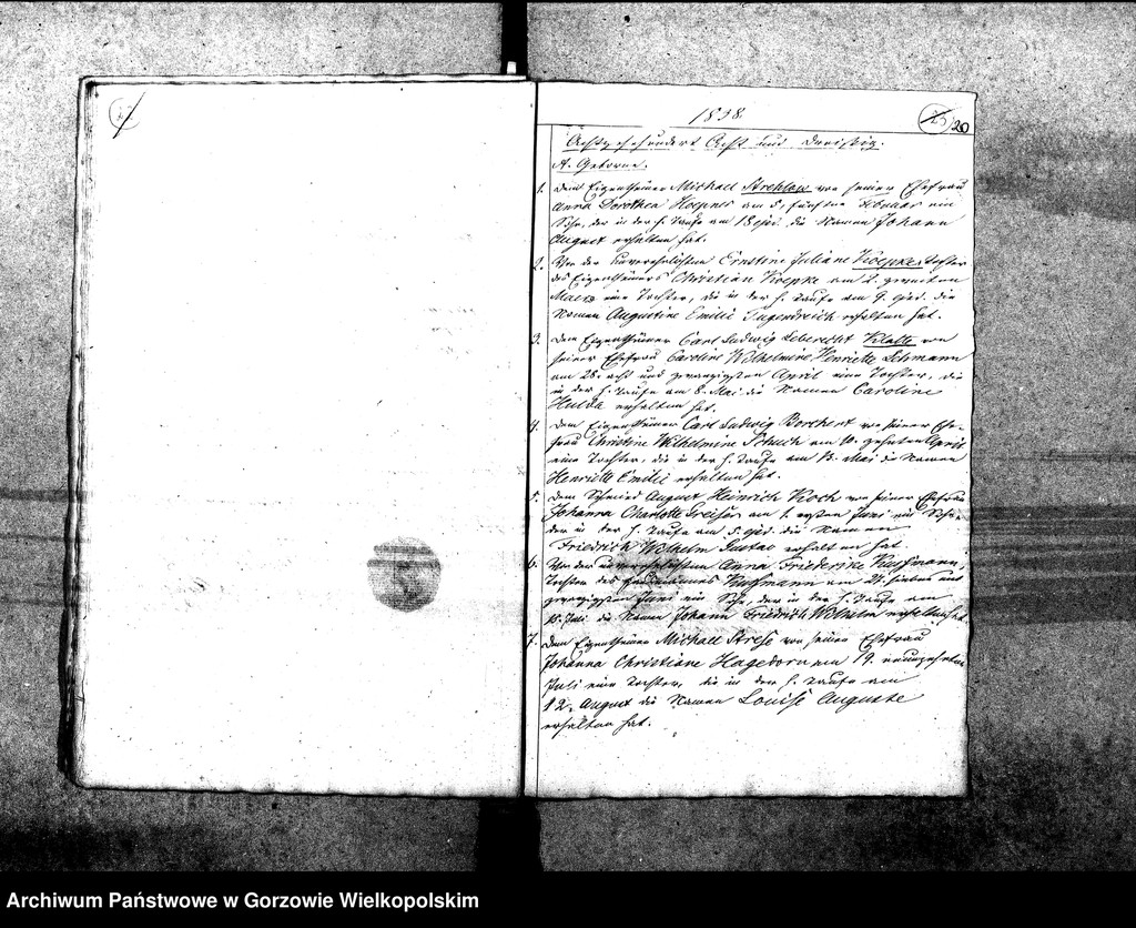 image.from.unit.number "Duplikate der Kirchenbücher von Giesenaue (Jeżyki)"