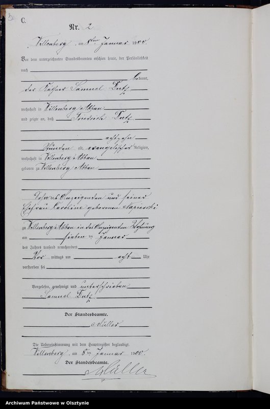 image.from.unit.number "Sterbe-Neben-Register Nr 1 - 62"