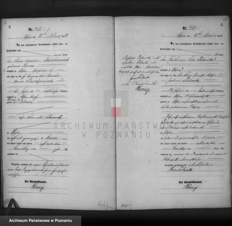 Obraz 10 z jednostki "Księga zgonów t. II"