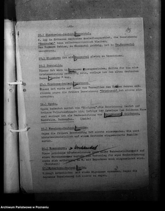 Obraz 19 z jednostki "Ortsnamenänderung - Kreis Rawitsch (Rawicz)"