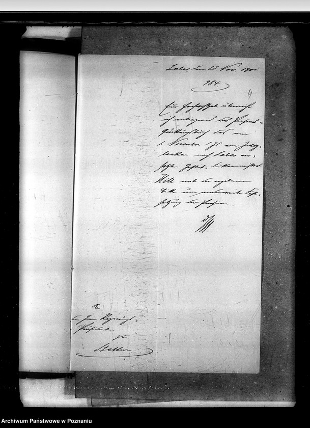 Obraz 8 z jednostki "Akta betr. fuer Anstellung und Versetzungen der Gestuet - Beamten."