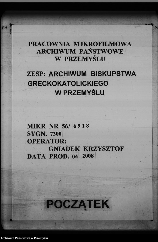 image.from.unit.number "[Kopie ksiąg metrykalnych parafii Szczawne z filią Kulaszne (dekanat Łupków)]"