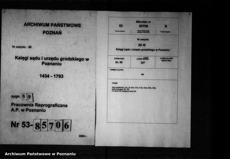 Obraz 1 z jednostki "Inscriptiones, relationes, decreta [protocollon]"