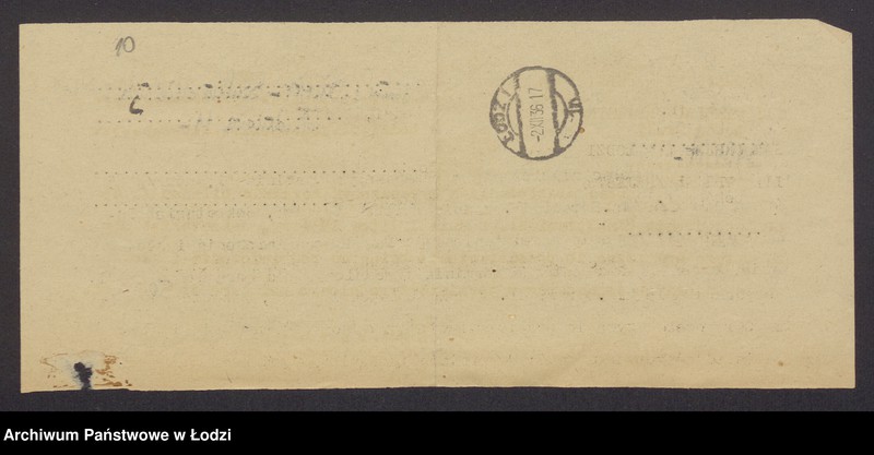 Obraz 12 z jednostki "Sulim Mielnik, Salomon Rosenberg- Kurier-Sulim Mielnik i S-ka- przedsiębiorstwo pocztowej ekspedycji i przesyłek"