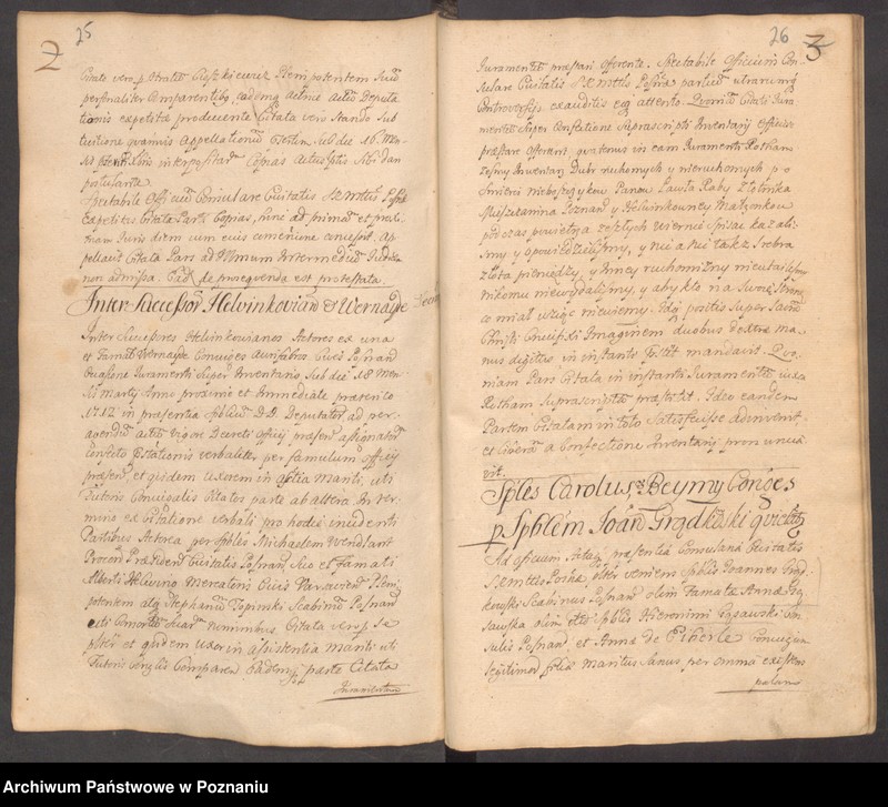 Obraz 18 z jednostki "Acta consularia officii consularis civitatis Posnaniae."