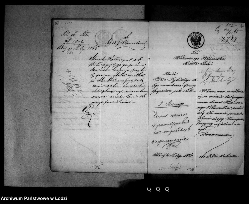 Obraz 18 z jednostki "Akta tyczące się przesiedleń"