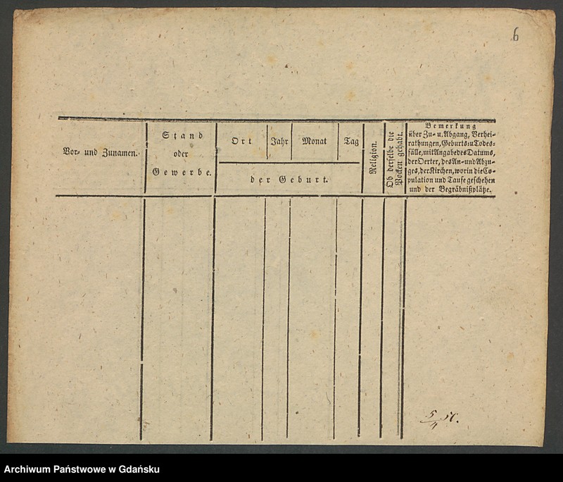 image.from.unit.number "Karty meldunkowe: Klein Johanna - Klein Marie"